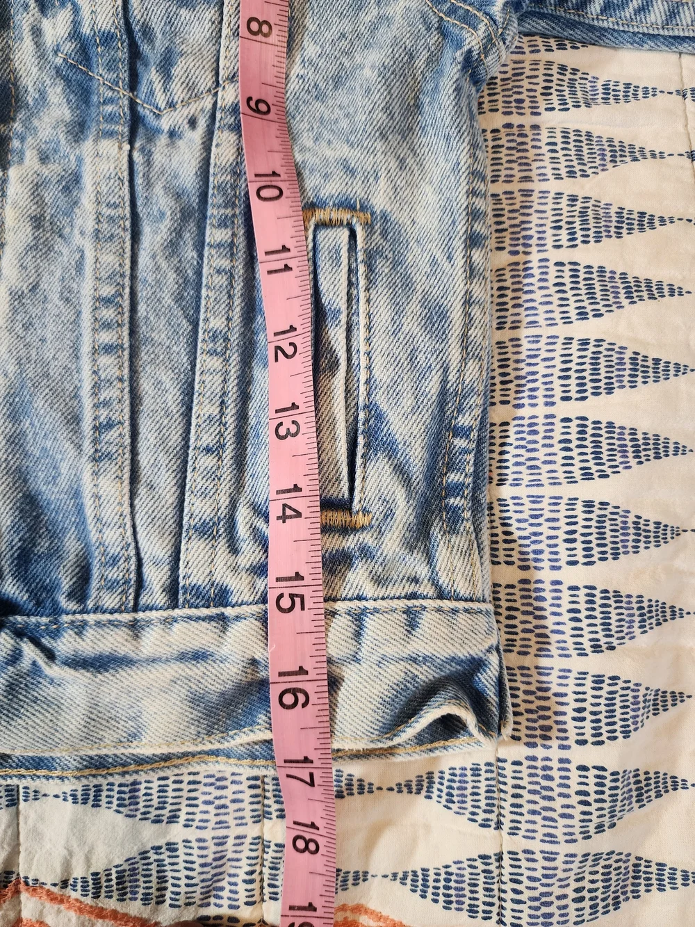 Kids' Vintage Levi's Light Acid-Wash Jean Jacket